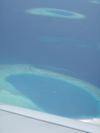 Mooi uitzicht op de Malediven