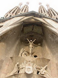 Sagrada Familia lijdensfacade